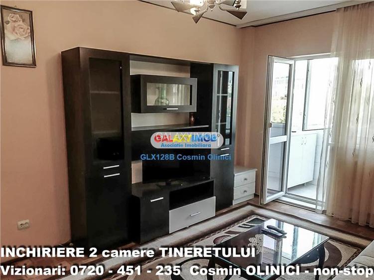 Inchiriere apartament 2 camere Tineretului langa parc mobilat utilat - 3