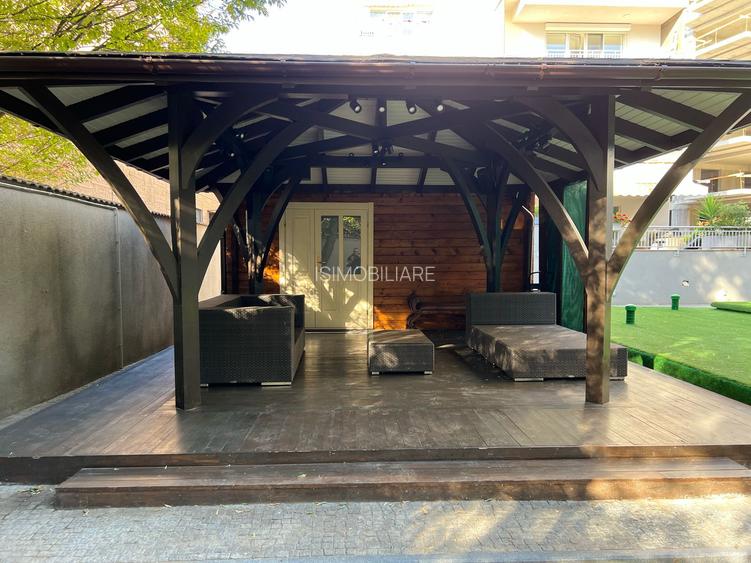 Penthouse parc Herastrau sos Nordului + 400 mp curte cu piscina - 18