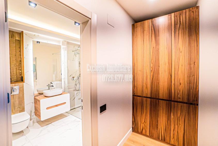 Vedere FRONTALA la Lac! AP de LUX cu 2 cam - Parcare Subterana - Aviatorii Lake - 17