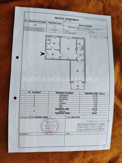 Inchiriere apartament semidecomandat 2 camere, Mazepa 1 - 16