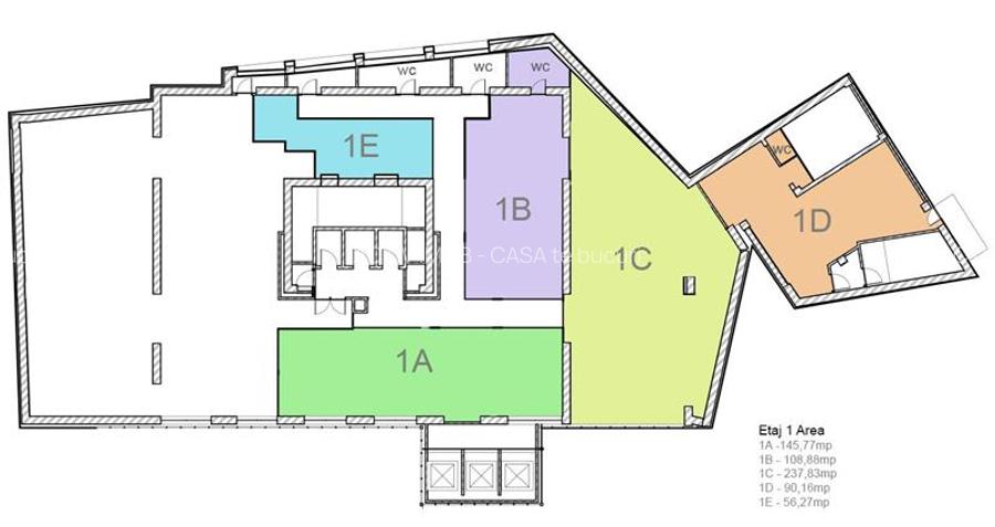 Spatii de birouri, Riverside Tower, Incepand de la 7 euro mp! - 4