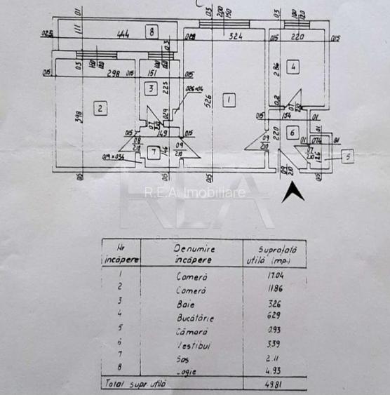 2 camere, 2/10, anvelopat, 50mp-Veteranilor - 10