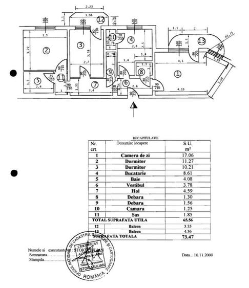 Apartament 3 camere decomandat | Berceni – Apărătorii Patriei | 2 min metro - 7