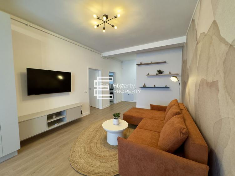 Apartament 2 camere mobilat, terasă sudică, disponibil imediat | Comision 0% - 2