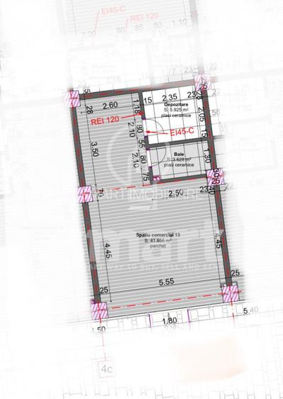 Spatiu comercial 51mp BLOC NOU  Marasti Fabricii - 3