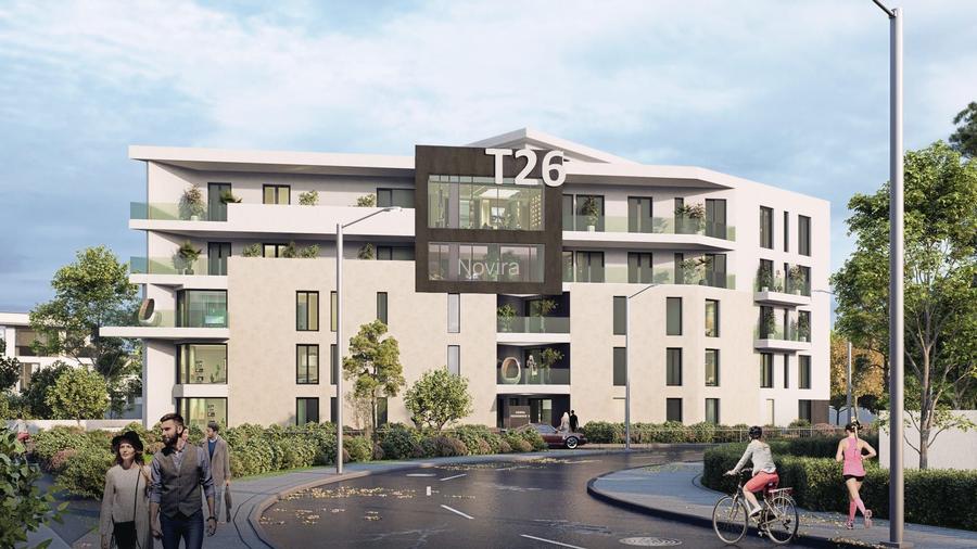 Apartament 2 camere | 2 băi | Etaj 2 | Balcon 10,6 mp | Pipera - 3