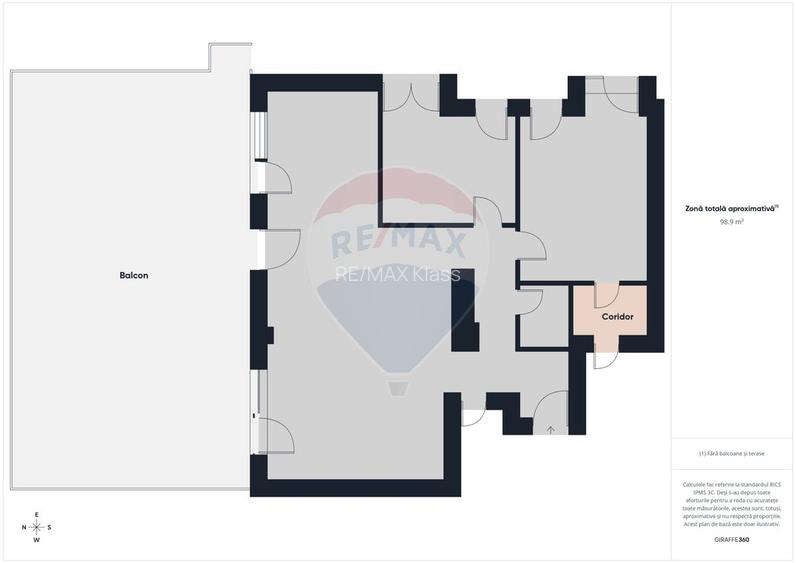 Apartament 3 camere + terasa de 89 mp Pipera - 2