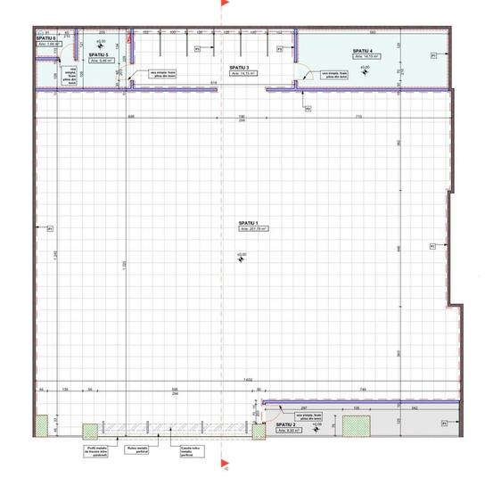 Zona 1 Decembrie - Complex sp 252 mp open space vitrina 10 ml - 7
