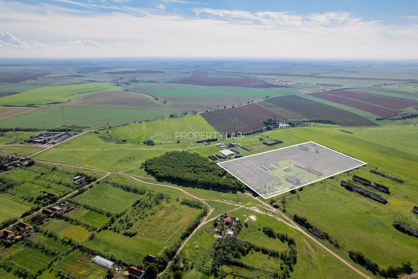 Teren de 69188 mp în Seceani - 2