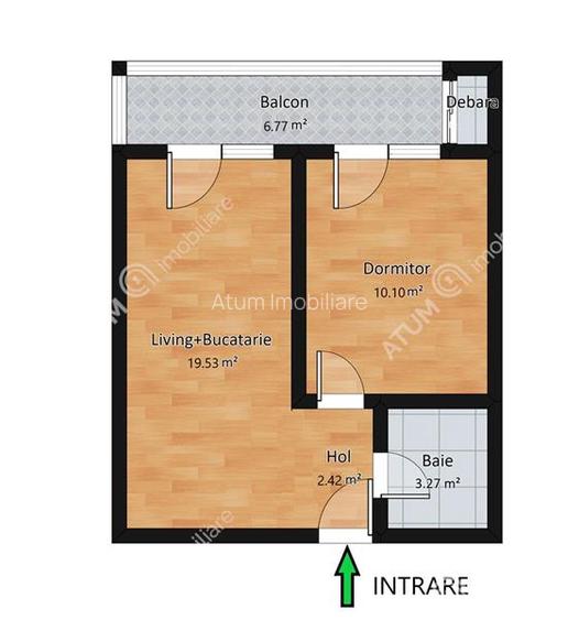 Apartament de 2 camere cu balcon si loc de parcare zona Garii Sibiu - 7