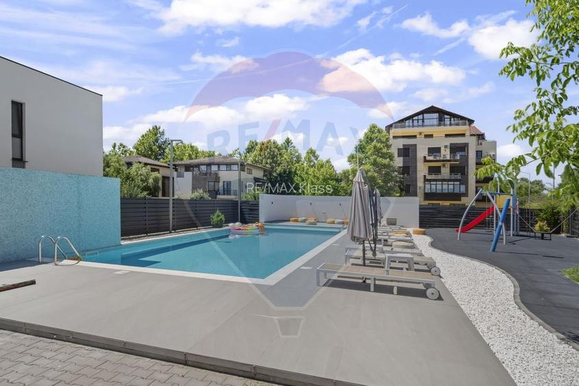 Vila luminoasa in Corbeanca, mobilata si utilata, ansamblu piscina - 27