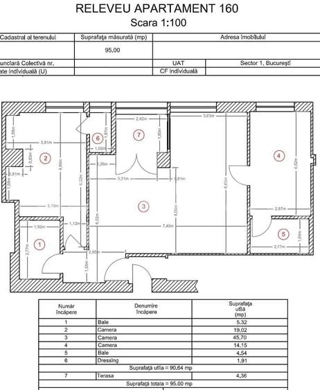 Apartament cu 3 camere, 2 bai | finisat modern | 110mpc - 1