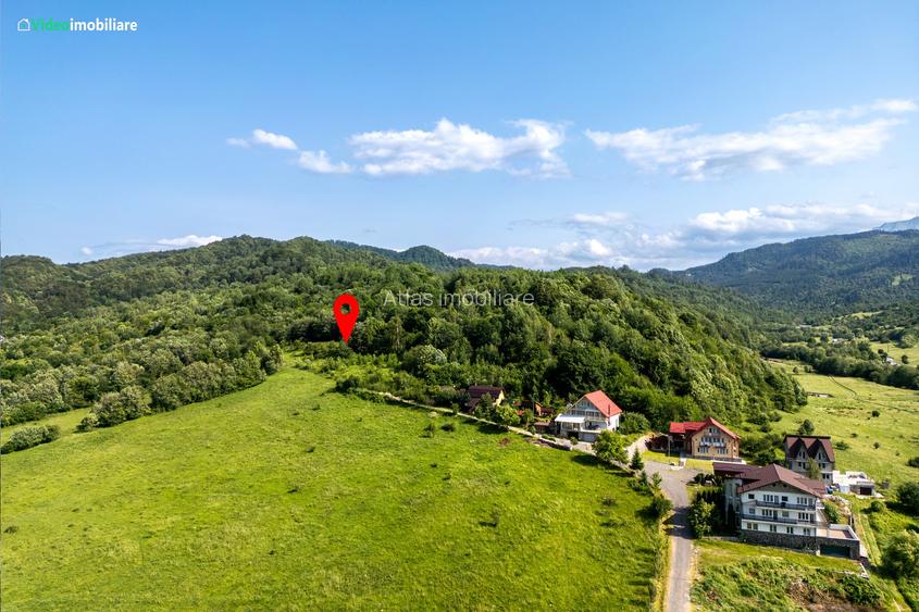 Teren cu vedere superba spre Cheile Rasnoavei, 8800 mp, la marginea pădurii - 7