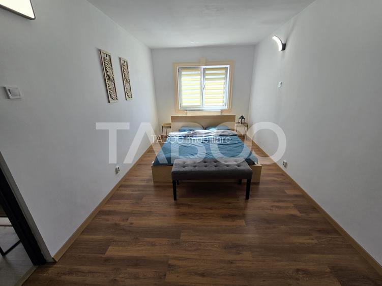 Apartament 3 camere decomandat renovat 2 bai 2 balcoane Turnisor Sibiu - 19