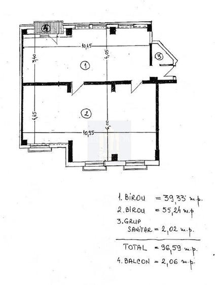 Spatiu de birouri de vanzare in zona *Natiunile Unite* - 22