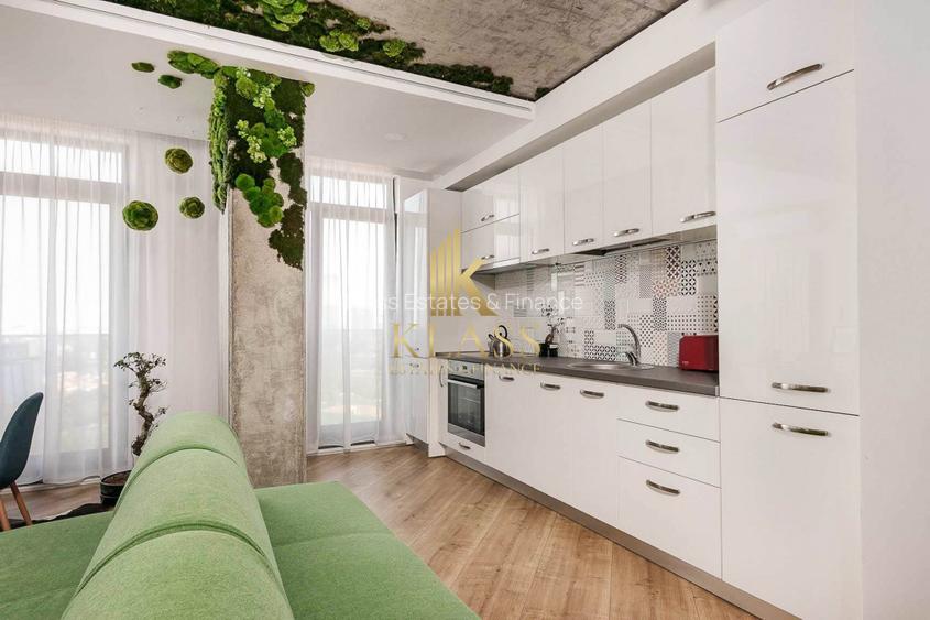 2 camere Floreasca, etaj 9, vedere Parc Verdi, parcare - 4