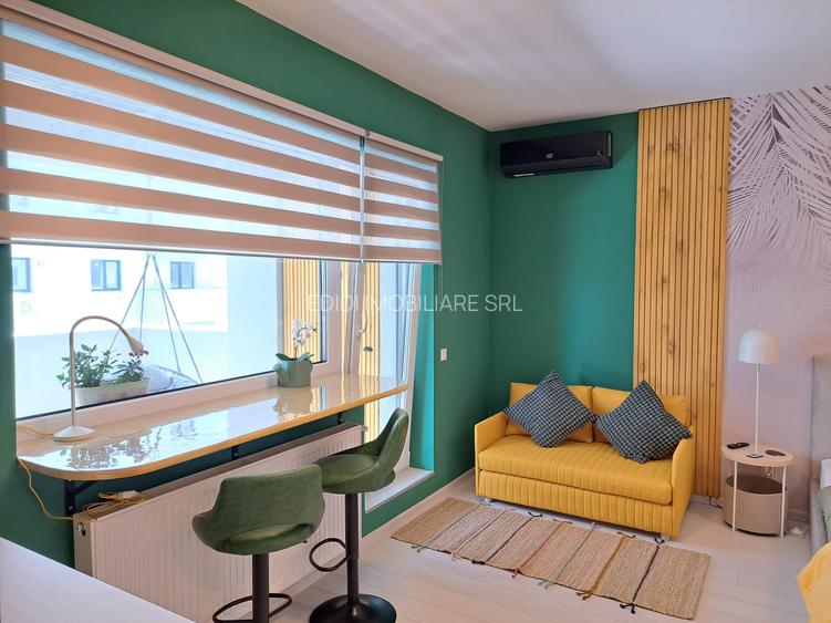 Studio 44mp bloc 2024 mobilata si utilata complet, design special, etaj 8 din 10 - 4