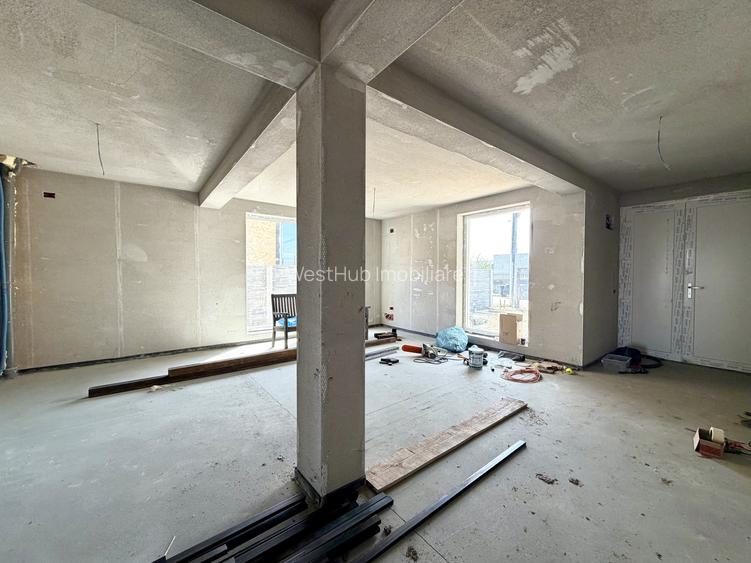 Duplex perete dublu, 4 camere, 166 mp utili, 405 mp teren - Dumbravita - 2