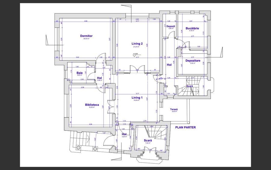 Vila individuală interbelica 16 camere Primaverii, Dorobanti, Beller - 19
