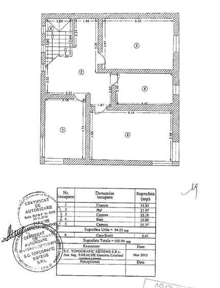 Casa individuala Mogosoaia, parter + etaj + pod, comision 0 ! - 54