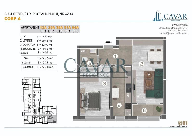 Alege Proiectele Cavar Residence, calitatea fara compromis - 14
