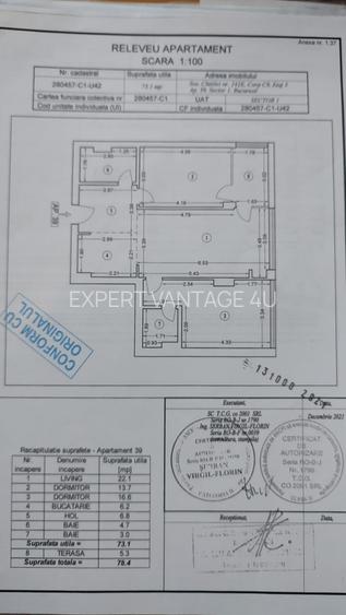 Apartament superb, 3 camere, MOBILAT si utilat - 1