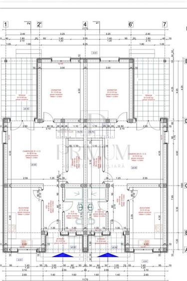 Duplex 4 camere - dormitor la parter - bucatarie inchisa - canalizare - 4