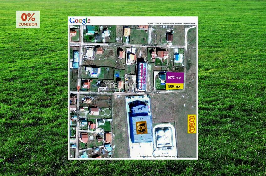 Otopeni / Teren de 1073 mp - Str. Ferme F nr. 33 - 3