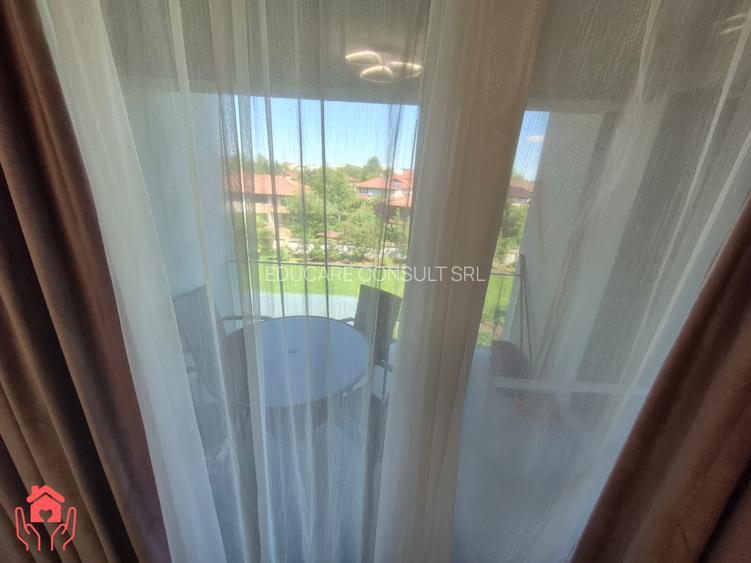 SISESTI-2 camere mobilate, 2 bai, terasa cu vedere lac, bloc boutique, parcare! - 23