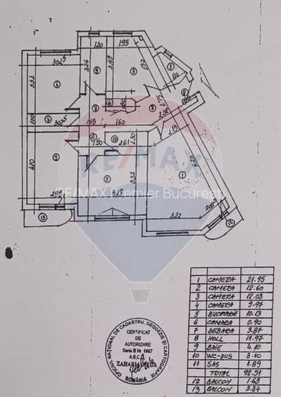 Apartament cu 4 camere de vânzare în zona 13 Septembrie - 18