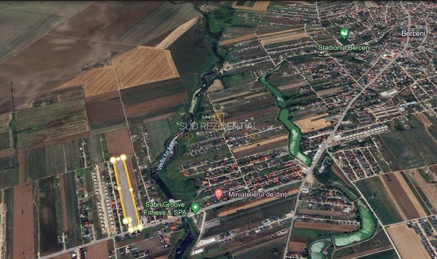 Teren 6000 mp, intravilan, P+2E, deschidere stradala, Berceni, Vidra - 5