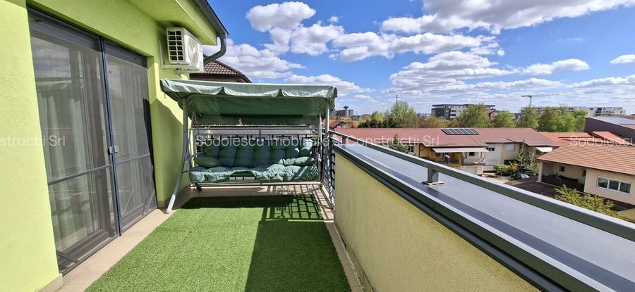 Penthouse 3 camere, terasa de 50mp - la prima inchiriere - 22