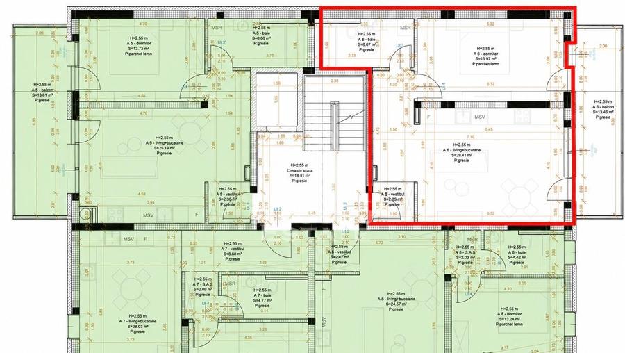 DE VANZARE apartament Lux 2 camere bloc nou zona Brancoveanu Timisoara - 2