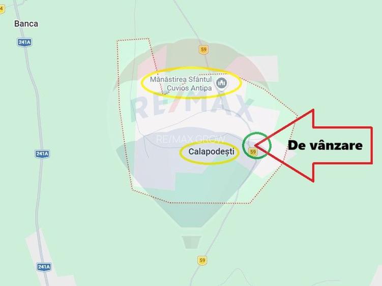 Teren intravilan cu constructie veche in Calapodesti Valu Morii Bacau - 4