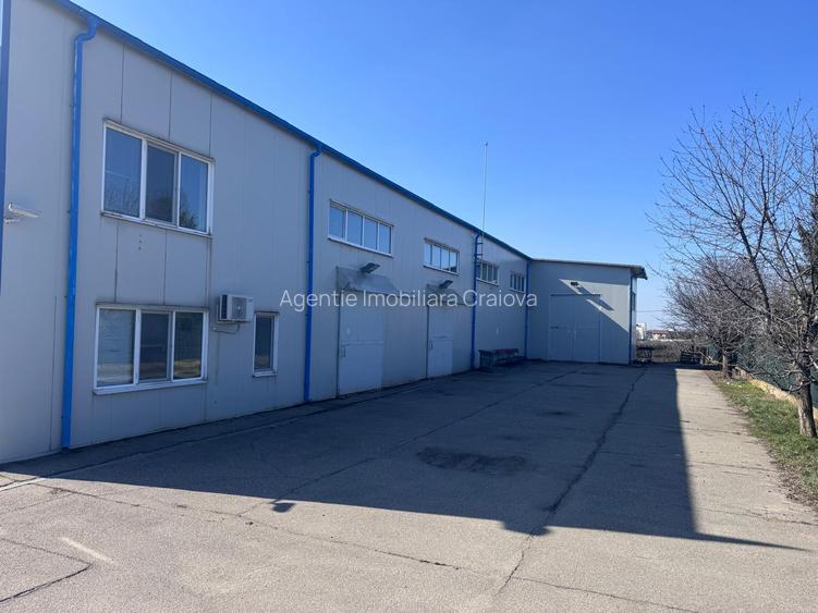 🏭 Hală + Clădire Birouri|2000mp teren | Acces TIR | Zonă Logistică Est Craiova - 2