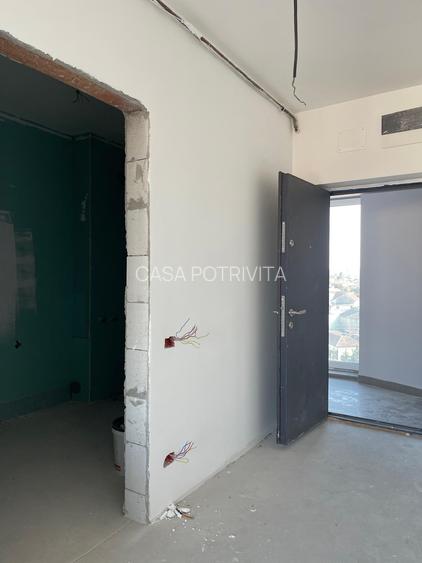 Exclusivitate - Dacia, garsoniera spatioasa in bloc nou, centrala gaz, parcare - 12