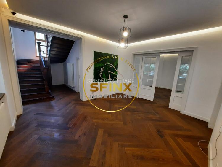 Cotroceni, inchiriere vila eleganta 11 camere, renovata, pentru birouri - 6