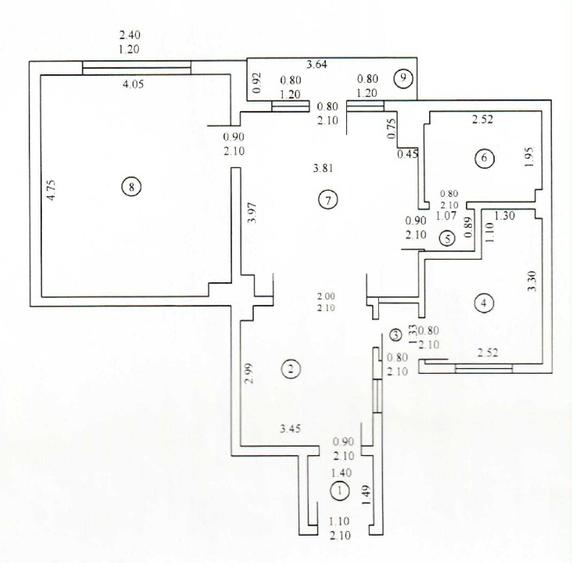 Proprietar, vând apartament  interbelic 2 camere, renovat, centrală, 250m metrou - 10