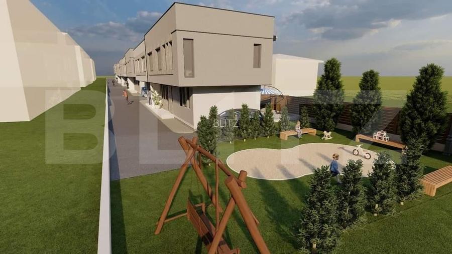 Duplex, 4 camere, gradina de 50 mp, Terra - 14