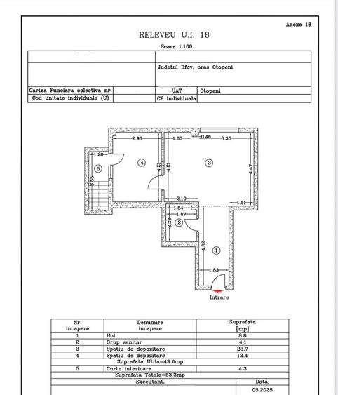 Apartament  cu balcon, demisol – construcție nouă-acces strada principala - 1