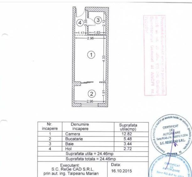 Garsoniera Palladium Residence - comision zero - 1