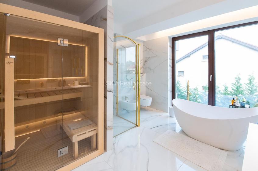 Casă exclusivistă de vânzare în Pipera – 5 dormitoare, design italian premium - 23