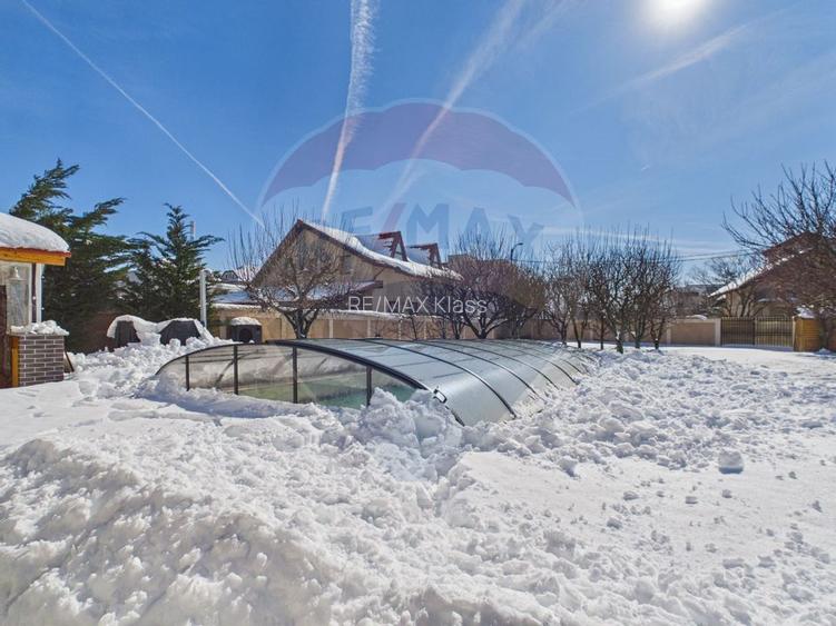 Vilă cu 6 camere, piscina si teren 1300 mp, de vânzare în Otopeni - 35