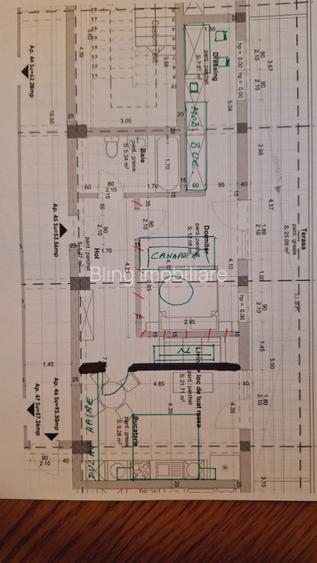 Apartament 2 camere 53mp+terasa 25mp, parcare, etaj intermediar, Corneliu Coposu - 8