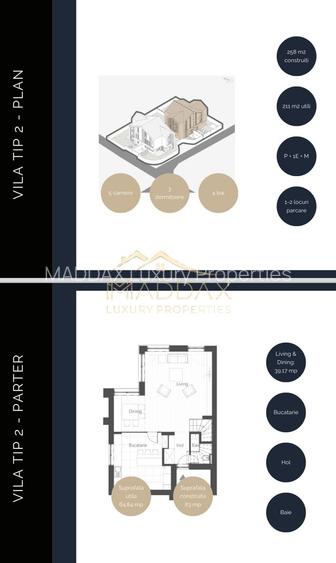 Vila impresionanta *258mp* 1000mp teren / Pipera-Erou Iancu Nicolae - 1