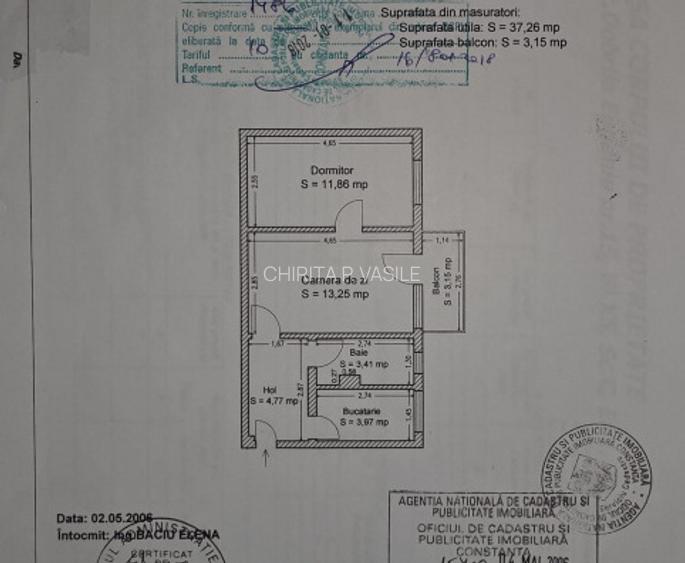 Apartament cu 2 camere Tomis Nord/ Piața Cireșica - 11