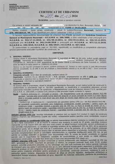 Teren unic semicentral – 264 mp – 2 km P-ta Unirii –1 singur vecin +spațiu verde - 4