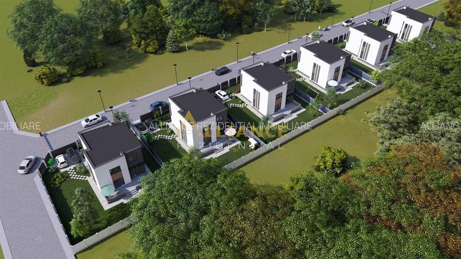 Vila individuala premium -5 camere - teren 470mp - Str.Aviatorilor - 2