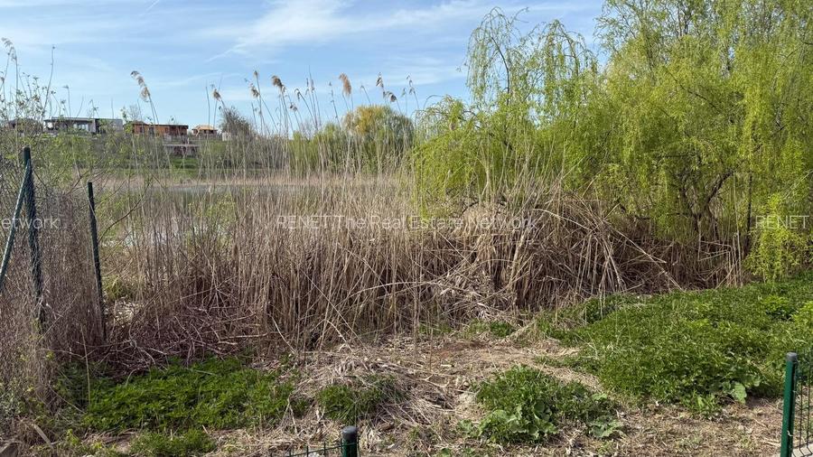 Ideal Teren intravilan  – deschidere directă la lac | 883 mp | Utilități | - 9