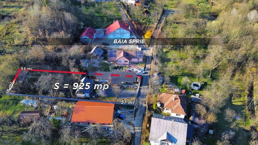 Casă cu 3 camere in Baia Sprie cu priveliste asupra orasului. - 4